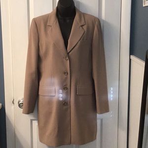Long tan blazer/light coat